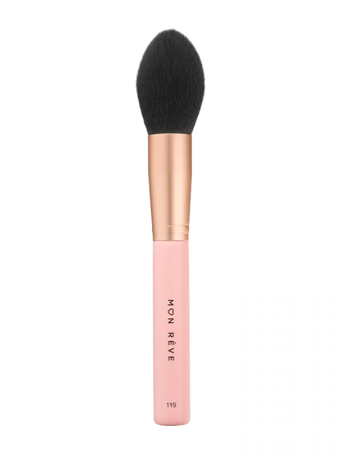 Mon Reve Powder Master Brush - Οβάλ Πινέλο Πούδρας με Κωνική Άκρη #119
