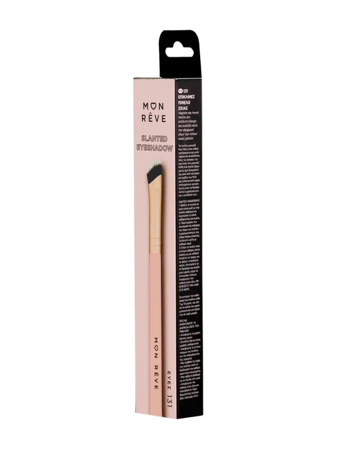 Mon Reve Slanted Eyeshadow Brush - Επικλινές, Αφράτο Πινέλο Σκιάς #131