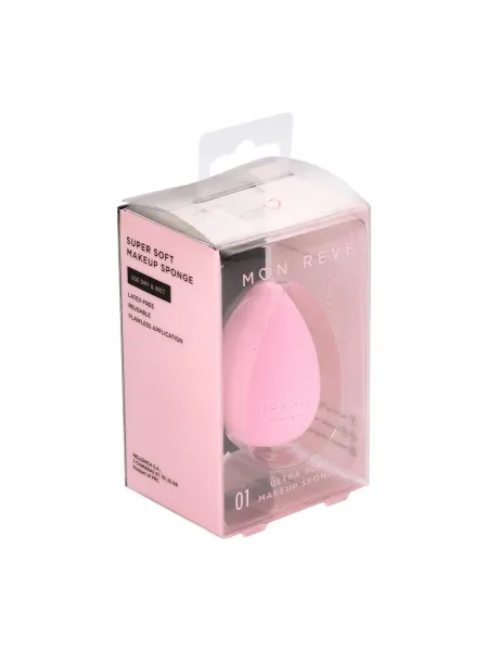 Mon Reve Makeup Sponge - Εξαιρετικά Απαλό Σφουγγαράκι Μακιγιάζ Latex-Free – #01 Ultra Soft