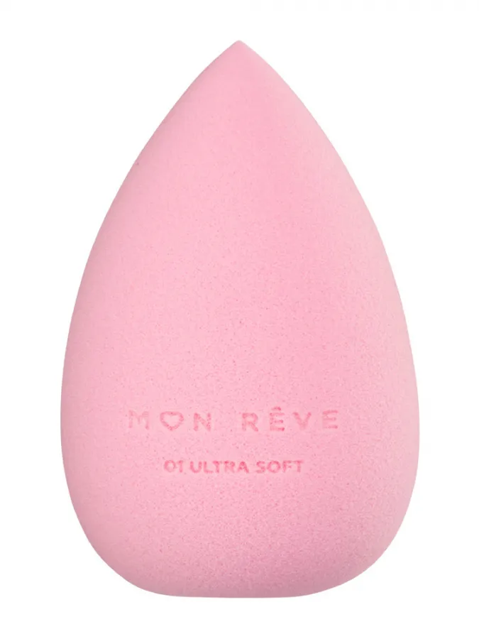 Mon Reve Makeup Sponge - Εξαιρετικά Απαλό Σφουγγαράκι Μακιγιάζ Latex-Free – #01 Ultra Soft