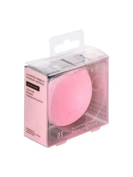 Mon Reve Makeup Sponge - Πολυμορφικό Σφουγγαράκι Μακιγιάζ με Κοφτή Άκρη – #03 Slanted Pebble