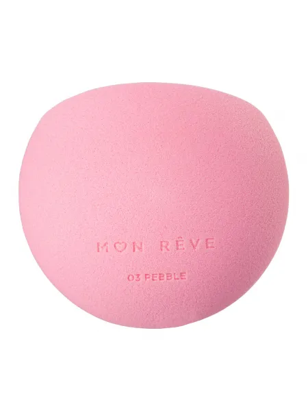 Mon Reve Makeup Sponge - Πολυμορφικό Σφουγγαράκι Μακιγιάζ με Κοφτή Άκρη – #03 Slanted Pebble