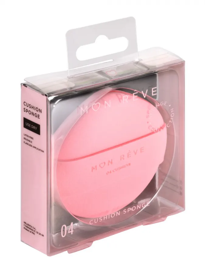 Mon Reve Makeup Sponge - Εργονομικό Σφουγγαράκι Μακιγιάζ για Σταθερό Κράτημα – #04 Cushion Sponge