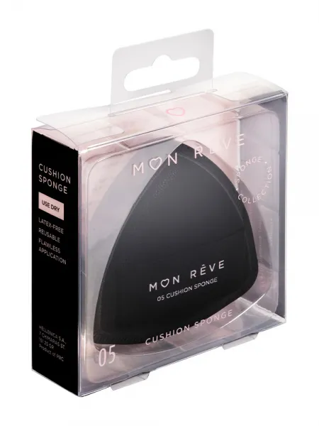Mon Reve Makeup Sponge - Τριγωνικό Σφουγγαράκι Μακιγιάζ για Ακρίβεια & Baking – #05 Triangle Cushion