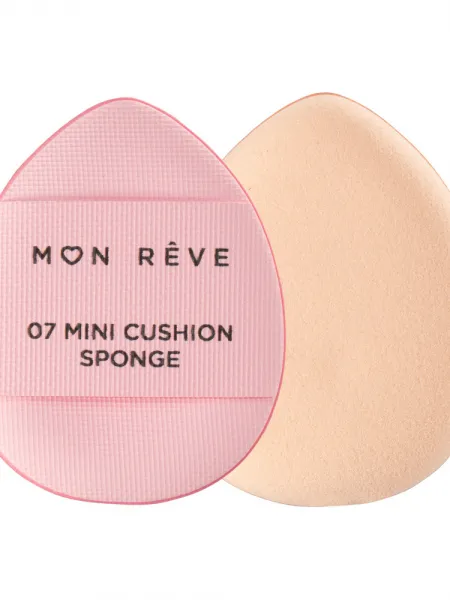 Mon Reve Makeup Sponge - Σετ 4 Μίνι Σφουγγαράκια Μακιγιάζ για Λεπτομέρειες – #07 Mini Flat Sponges