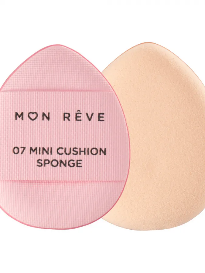 Mon Reve Makeup Sponge - Σετ 4 Μίνι Σφουγγαράκια Μακιγιάζ για Λεπτομέρειες – #07 Mini Flat Sponges