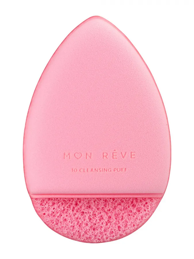 Mon Reve Makeup Sponge - Γάντι & Σφουγγαράκι Καθαρισμού Προσώπου – #10 Facial Cleansing Glove & Sponge