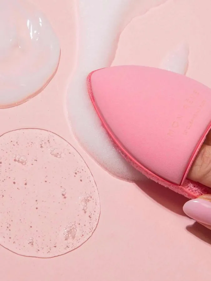 Mon Reve Makeup Sponge - Γάντι & Σφουγγαράκι Καθαρισμού Προσώπου – #10 Facial Cleansing Glove & Sponge