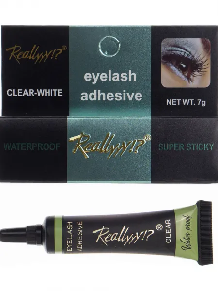 Ro Ro Κόλλα για Βλεφαρίδες Clear-White (διάφανη), 7g #TL152A