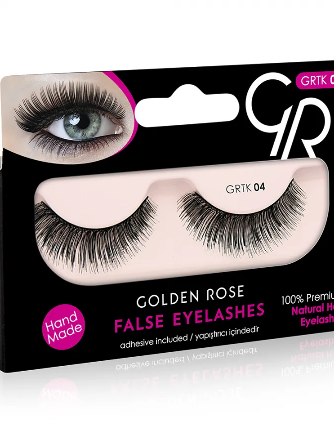 Golden Rose False Eyelashes (με φυσική τρίχα) #04 Golden Rose False Eyelashes (με φυσική τρίχα) #04