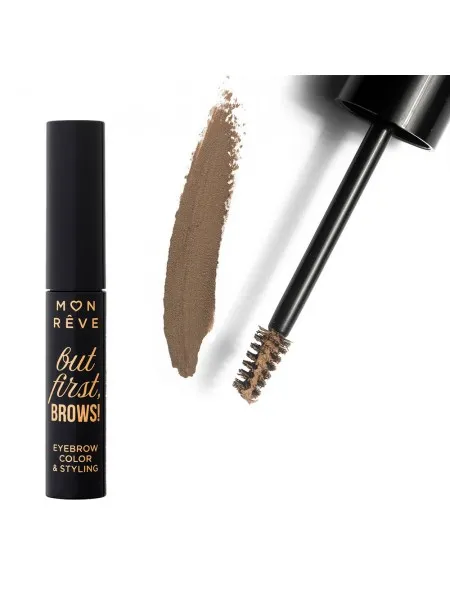 Mon Reve But First, Brows! - Αδιάβροχη Μάσκαρα Φρυδιών με Χρώμα 4ml #05