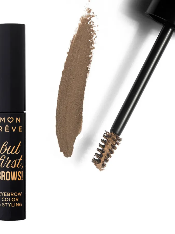 Mon Reve But First, Brows! - Αδιάβροχη Μάσκαρα Φρυδιών με Χρώμα 4ml #05