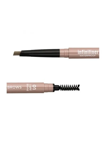 Mon Reve Infiniliner Gel Brow Pencil - Αδιάβροχο Μηχανικό Μολύβι Φρυδιών 0.3g #01 Light Blond