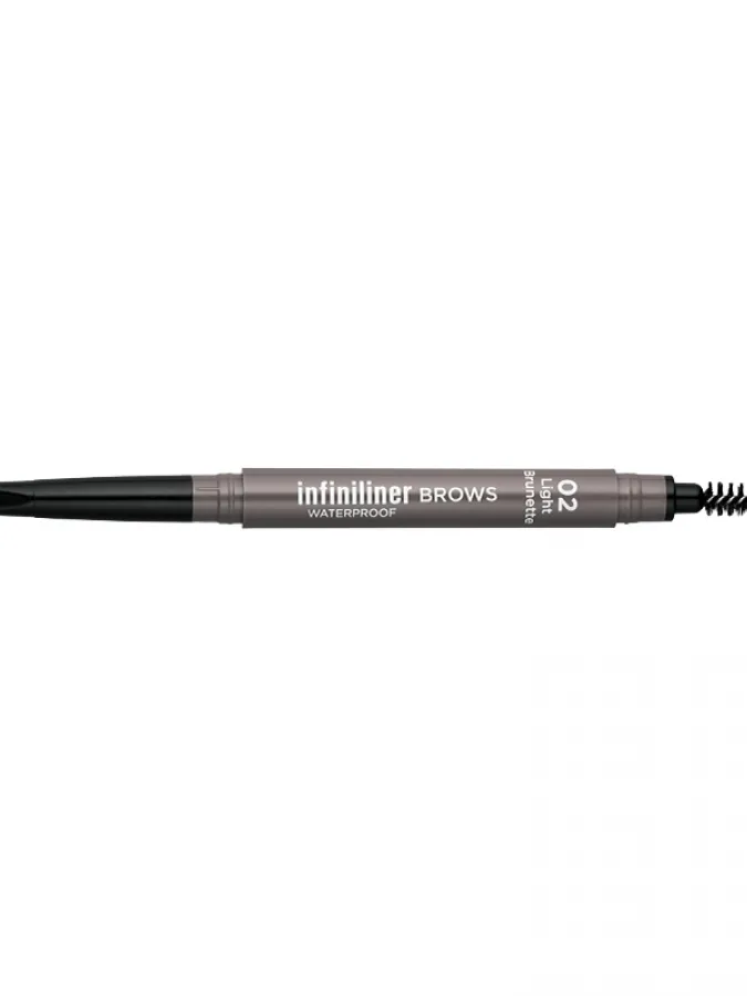 Mon Reve Infiniliner Gel Brow Pencil - Αδιάβροχο Μηχανικό Μολύβι Φρυδιών 0.3g #02 Light Brunette