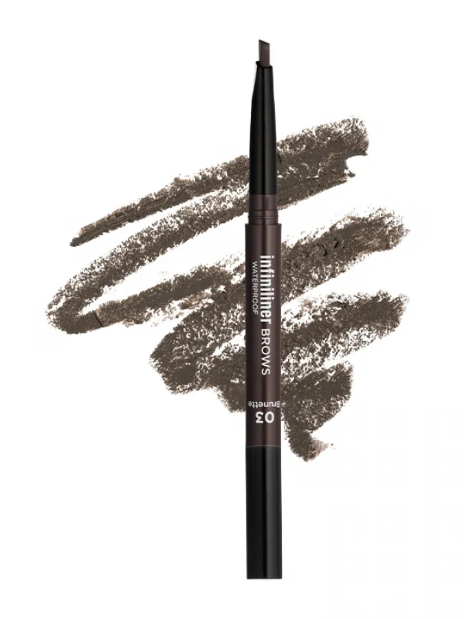 Mon Reve Infiniliner Gel Brow Pencil - Αδιάβροχο Μηχανικό Μολύβι Φρυδιών 0.3g #03 Brunette
