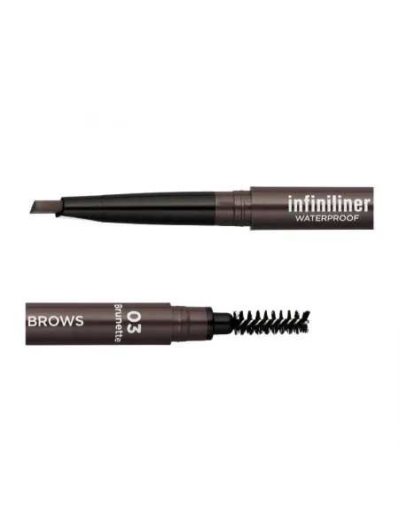 Mon Reve Infiniliner Gel Brow Pencil - Αδιάβροχο Μηχανικό Μολύβι Φρυδιών 0.3g #03 Brunette