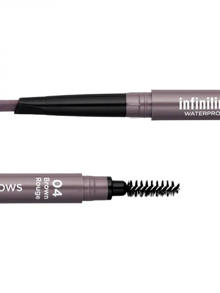 Mon Reve Infiniliner Gel Brow Pencil - Αδιάβροχο Μηχανικό Μολύβι Φρυδιών 0.3g #04 Brown Rouge