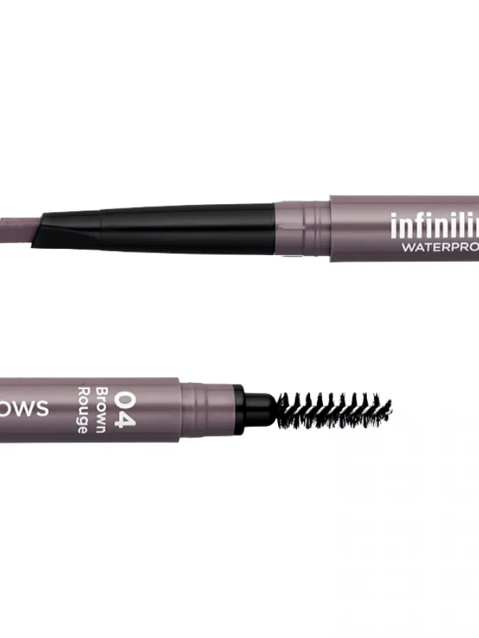 Mon Reve Infiniliner Gel Brow Pencil - Αδιάβροχο Μηχανικό Μολύβι Φρυδιών 0.3g #04 Brown Rouge