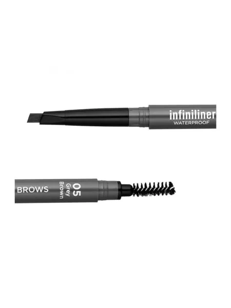 Mon Reve Infiniliner Gel Brow Pencil - Αδιάβροχο Μηχανικό Μολύβι Φρυδιών 0.3g #05 Grey Brown