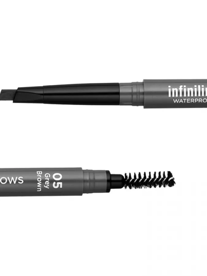Mon Reve Infiniliner Gel Brow Pencil - Αδιάβροχο Μηχανικό Μολύβι Φρυδιών 0.3g #05 Grey Brown