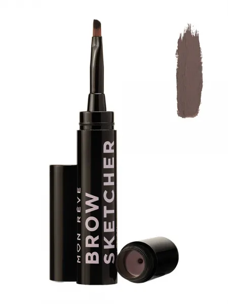 Mon Reve Brow Sketcher - Μακράς Διάρκειας Αδιάβροχο Τζελ Φρυδιών 1.6gr #02 Dark Blond