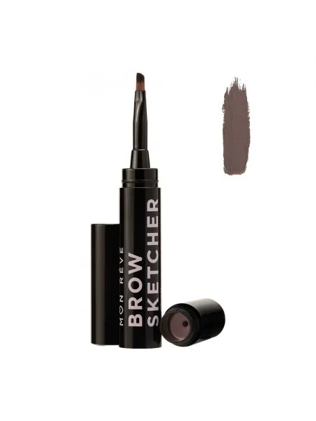 Mon Reve Brow Sketcher - Μακράς Διάρκειας Αδιάβροχο Τζελ Φρυδιών 1.6gr #02 Dark Blond