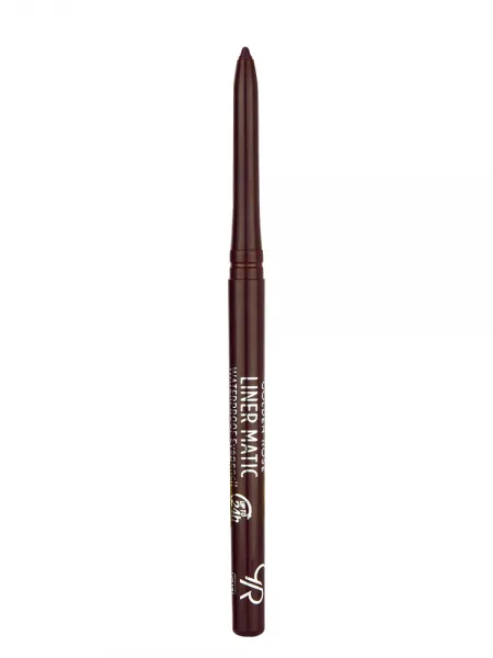 Golden Rose Liner Matic Waterproof Eye Pencil - Αδιάβροχο Μηχανικό Μολύβι Ματιών – #204 AUBERGINE