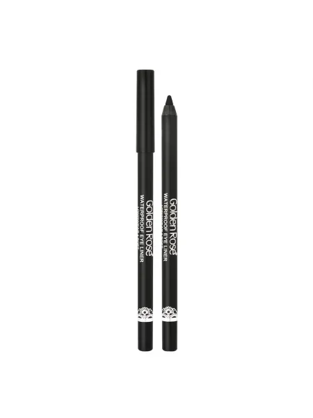 Golden Rose Waterproof Eyeliner Longwear & Soft Ultra Black