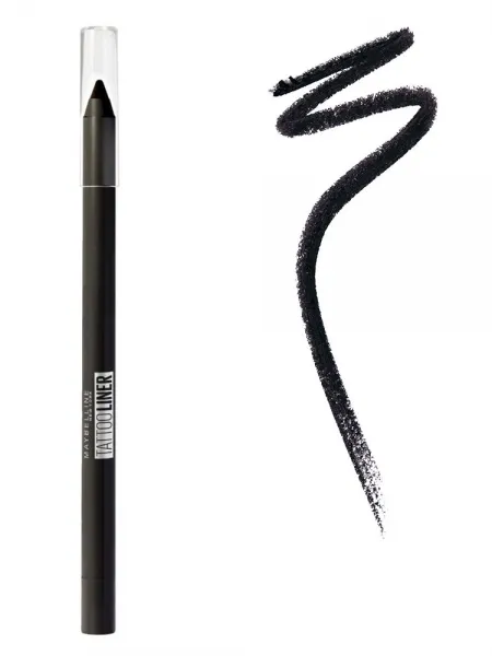Maybelline Tattoo Liner Eye Pencil Waterproof 1,3gr - #900 Deep Onyx