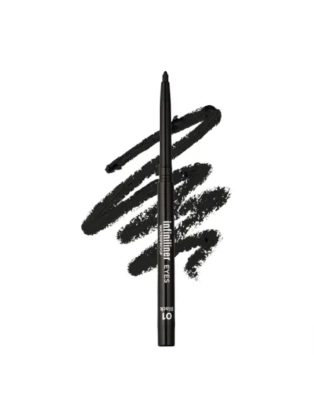 Mon Reve Infiniliner Eye Gel Pencil - Αδιάβροχο Μηχανικό Μολύβι Ματιών Μακράς Διάρκειας 1.2gr – #01 Black