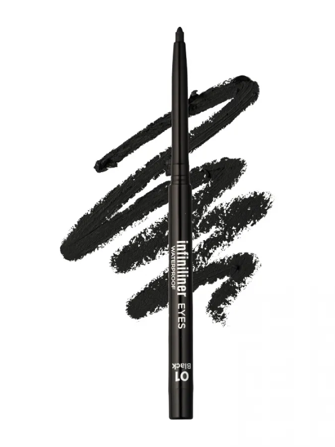 Mon Reve Infiniliner Eye Gel Pencil - Αδιάβροχο Μηχανικό Μολύβι Ματιών Μακράς Διάρκειας 1.2gr – #01 Black