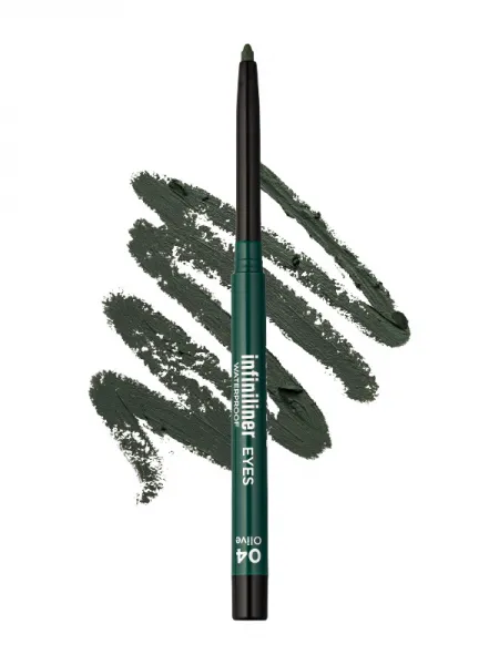 Mon Reve Infiniliner Eye Gel Pencil - Αδιάβροχο Μηχανικό Μολύβι Ματιών Μακράς Διάρκειας 1.2gr – #04 Olive