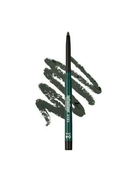 Mon Reve Infiniliner Eye Gel Pencil - Αδιάβροχο Μηχανικό Μολύβι Ματιών Μακράς Διάρκειας 1.2gr – #04 Olive