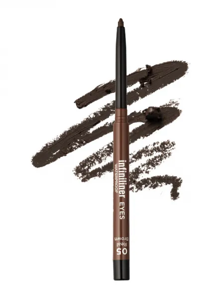 Mon Reve Infiniliner Eye Gel Pencil - Αδιάβροχο Μηχανικό Μολύβι Ματιών Μακράς Διάρκειας 1.2gr – #05 Real Brown