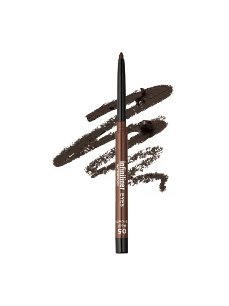 Mon Reve Infiniliner Eye Gel Pencil - Αδιάβροχο Μηχανικό Μολύβι Ματιών Μακράς Διάρκειας 1.2gr – #05 Real Brown