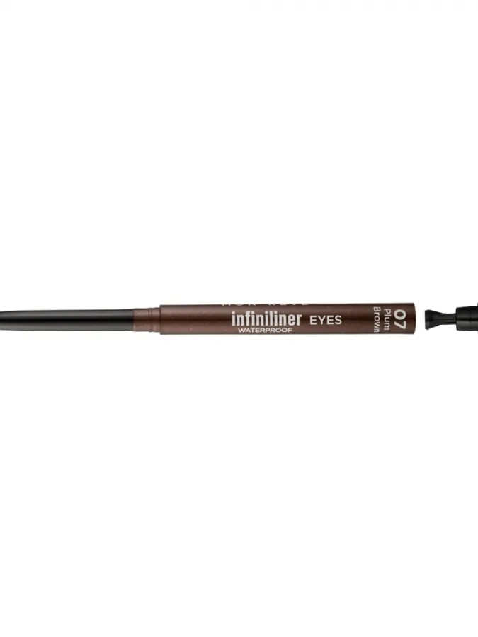 Mon Reve Infiniliner Eye Gel Pencil - Αδιάβροχο Μηχανικό Μολύβι Ματιών Μακράς Διάρκειας 1.2gr – #07 Plum Brown