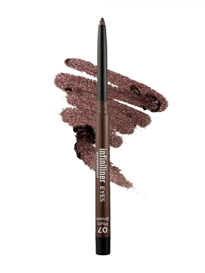 Mon Reve Infiniliner Eye Gel Pencil - Αδιάβροχο Μηχανικό Μολύβι Ματιών Μακράς Διάρκειας 1.2gr – #07 Plum Brown