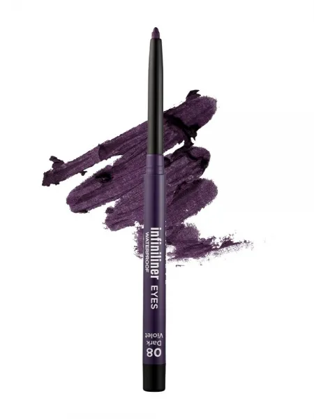 Mon Reve Infiniliner Eye Gel Pencil - Αδιάβροχο Μηχανικό Μολύβι Ματιών Μακράς Διάρκειας 1.2gr – #08 Dark Violet