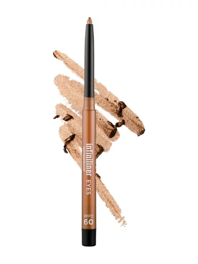 Mon Reve Infiniliner Eye Gel Pencil - Αδιάβροχο Μηχανικό Μολύβι Ματιών Μακράς Διάρκειας 1.2gr – #09 Gold