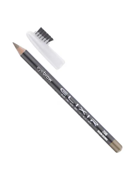 Elixir Μολύβι φρυδιών 1,40gr – #206 (WARM BROWN)