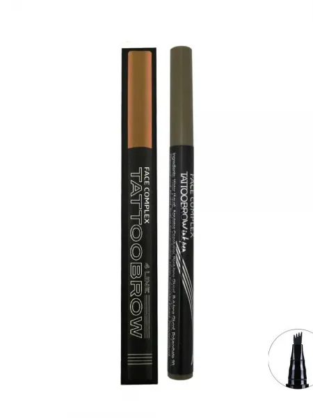 Face Complex Tatto Brow 4 Line Eyebrow pencil – #Blonde