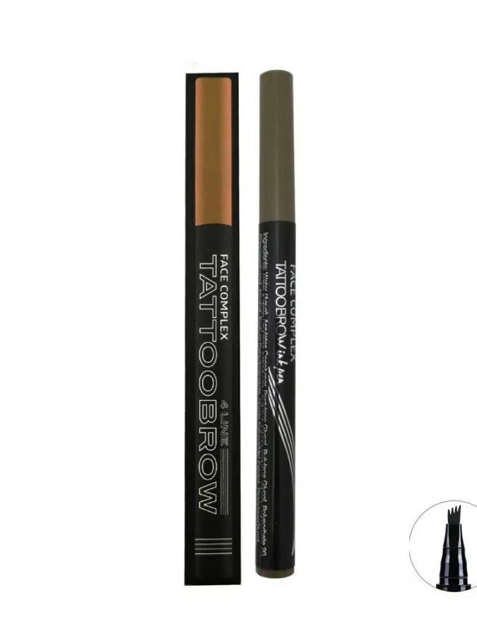 Face Complex Tatto Brow 4 Line Eyebrow pencil – #Blonde