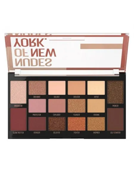 Maybelline Nudes of New York Παλέτα Σκιών - 16 Ουδέτερες Αποχρώσεις (#Nudes of New York)