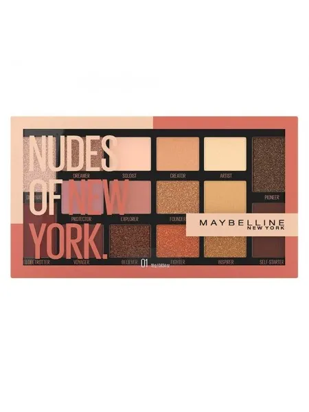 Maybelline Nudes of New York Παλέτα Σκιών - 16 Ουδέτερες Αποχρώσεις (#Nudes of New York) Maybelline Nudes of New York Παλέτα Σκιών - 16 Ουδέτερες Αποχρώσεις (#Nudes of New York)