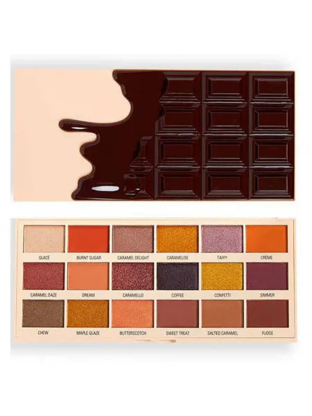 Revolution Chocolate Caramel Nudes Eyeshadow Palette