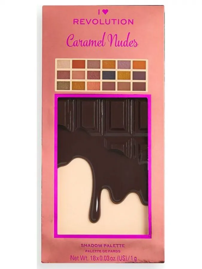 Revolution Chocolate Caramel Nudes Eyeshadow Palette