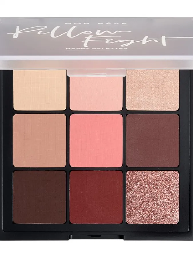 Mon Reve Happy Palettes - Παλέτα Σκιών 9 Αποχρώσεων 15gr #09 Pillow Fight
