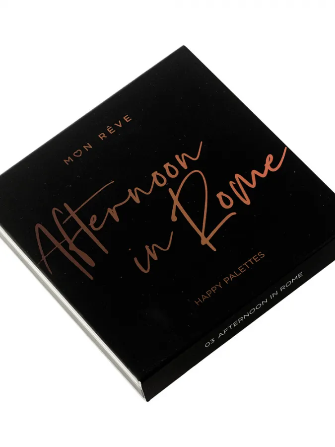 Mon Reve Happy Palettes - Παλέτα Σκιών 9 Αποχρώσεων 15gr #03 Afternoon in Rome