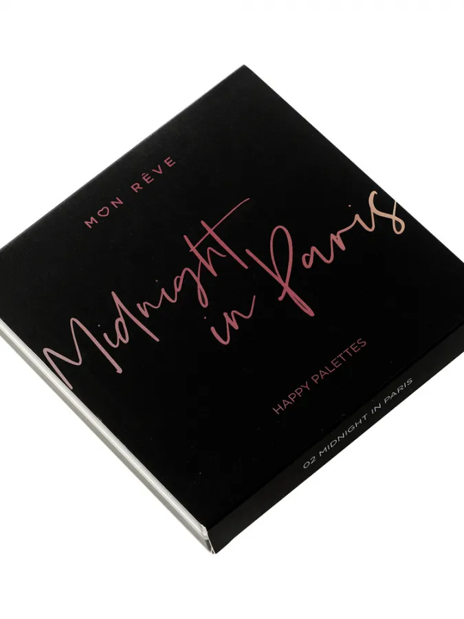 Mon Reve Happy Palettes - Παλέτα Σκιών 9 Αποχρώσεων 15gr #02 Midnight in Paris
