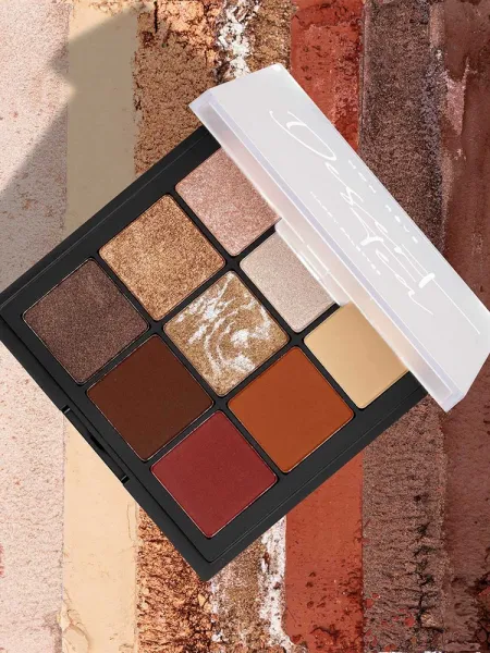 Mon Reve Happy Palettes - Παλέτα Σκιών 9 Αποχρώσεων 15gr #07 Desert Tea